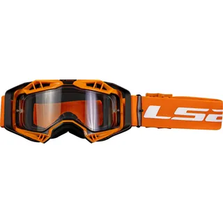 LS2 Crossbrille Aura Enduro schwarz / orange