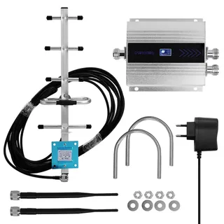Verstärker Hancaner LCD GSM900MHz Doppelend-Handy-Signalverstärker Handy-Signalverstärker-Signalverstärker-Set mit Yagi-Antenne