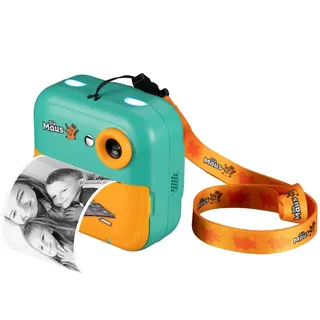 DieMaus Sofortbildkamera für Kinder Grün/Orange