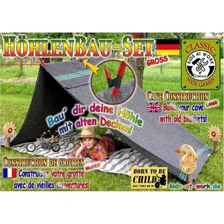 Corvus A750141 - Kids at work, Höhlenbau-Set groß