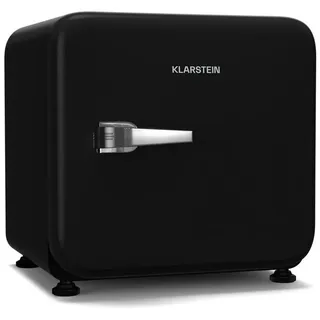 Mini Retro-Getränkekühlschrank (43 l, 495 mm hoch, Schwarz)
