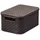 Aufbewahrungsbox 39,5 x 29 x 18 cm 1-tlg. braun