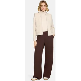 Betty Barclay Strickjacke Damen mit Stehkragen Beige 36