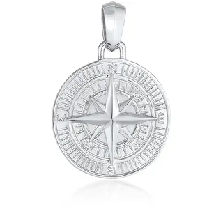 KUZZOI Kompass Silber 925