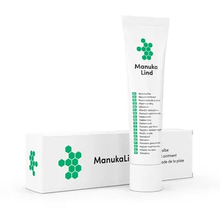 ManukaLind Wundheilsalbe 30g - natürlich wirksam mit Manuka-Honig MGO 514+ | Reinigt die Wunde & unterstützt die Heilung – für alle Wundphasen & viele Wundarten – auch bei schweren Wunden geeignet