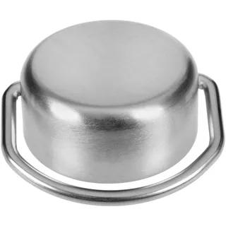 GRÄWE Deckel für Sodastream Glasflaschen Penguin und Crystal, Flaschendeckel, aus Edelstahl