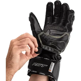 RST Tractech Evo 4 Motorradhandschuhe, (Black,XL)
