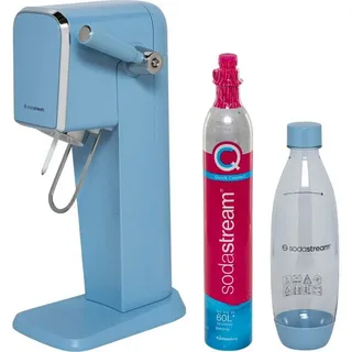 Sodastream Art blue + Kunststoffflasche + CO2-Zylinder 