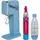 blue + Kunststoffflasche + CO2-Zylinder