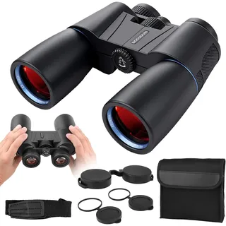 16x50 Fernglas für Erwachsene Hochleistungsfähiges, professionelles Fernglas für die Vogelbeobachtung mit Nachtsichtfunktion bei schlechten Lichtverhältnissen