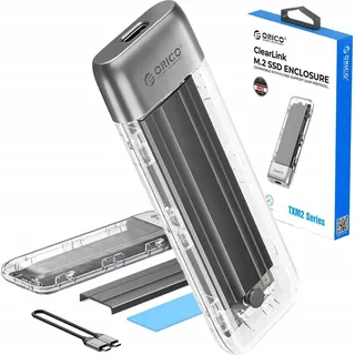 ORICO M.2 NVME USB-C 3.2 10Gb/s Festplattenlaufwerk - Gray