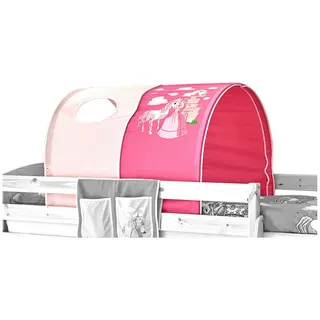 TICAA Tunnel für Hoch- und Etagenbetten Baumwolle