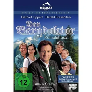 Fernsehjuwelen Der Bergdoktor - Heimatkanal Gesamtedition (Alle 6 Staffeln / 95 Folgen) - Fernsehjuwelen [28 DVDs]
