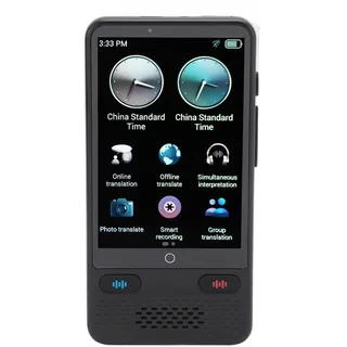Translator Sofortübersetzer, Sprachübersetzer Ohne Internet, Tragbarer Intelligenter Touchscreen-Übersetzer, Unterstützt die von Fotos, Online Offline-Übersetzung