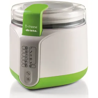 Ariete Joghurtbereiter B-cheese 615, 2 Portionsbehälter, je 400 ml, 2 Portionsbehälter, je 400 ml, auch für vegane Joghurt- und Käsezubereitung geeignet grün