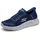 Go Walk Flex Navy And Grey Textile Synthetic 46