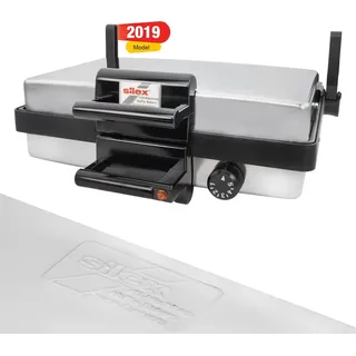Silex Multigrill Elektrogrill Kontaktgrill Tisch-Grill Das Original - Silber