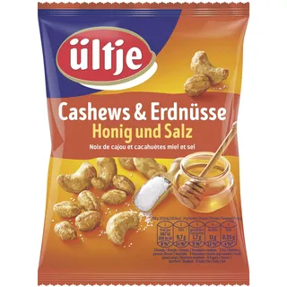 ultje Cashews & Erdnüsse, Honig und Salz (1 x 200 g)