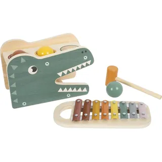 Small Foot Company Kinder-Xylophon Safari 2 in 1 mehrfarbig 12461