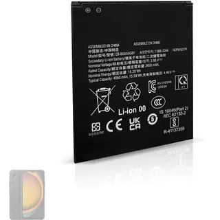 Akku für Samsung Galaxy Xcover 7 (G556B) Smartphone, Ersatzakku für Samsung Akku EB-BG556GBY, SM-G556B