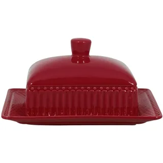 GREENGATE Butterdose ALICE claret red Rot Medium 17x14 cm, | Gr.: onesize