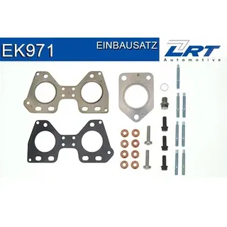 Lrt Montagesatz, Abgaskrümmer