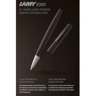 LAMY 2000 Brown Edition 55 Jahre LAMY