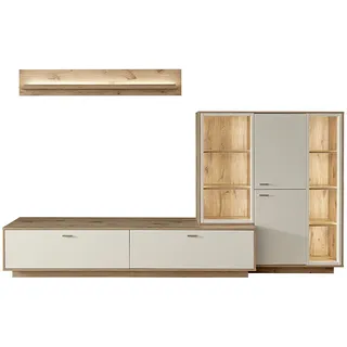 MCA Furniture Wohnwand SANTERNO & braun
