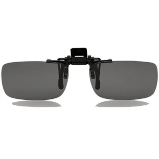 BEZLIT Damen Herren Brillen Aufsatz Clip On Un-Polarisiert 30598 Schwarz - Einheitsgröße