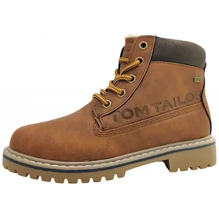 Tom Tailor Kinderschuhe Jungen Schnürstiefel Braun Freizeit, Schuhgröße:38 EU - Braun - 38