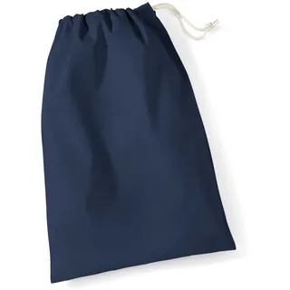 Westford Mill Baumwollbeutel, navy XS (14 x 20 cm)