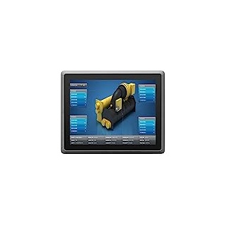 SunKol 19 Zoll lüfterloser Industrie-Panel-PC, All-in-One Panel-PC mit kapazitivem Touchscreen, 2xUSB2.0, 2xUSB3.0, HDMI, 2xRS232, LAN (I3-7100U, 8 GB RAM, 128 GB SSD)