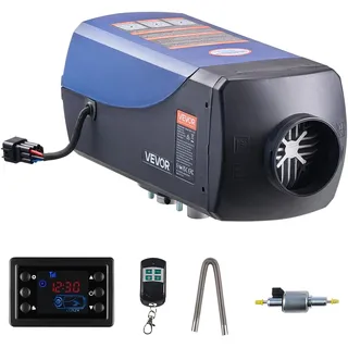 Vevor Diesel-Standheizung 12/24 V 8 kW blau