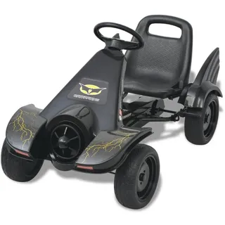 vidaXL Pedal Go-Kart schwarz (13.7 kg)