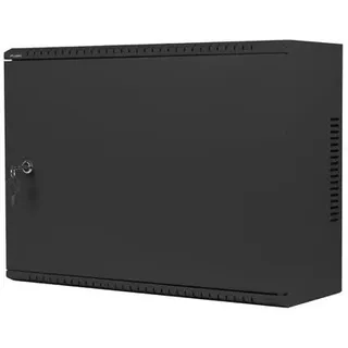 LANBERG Rack Wandschrank 19" WAF1, 4U Metalltür schwarz