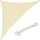 Dreieck HDPE 500 x 500 x 500 cm Creme