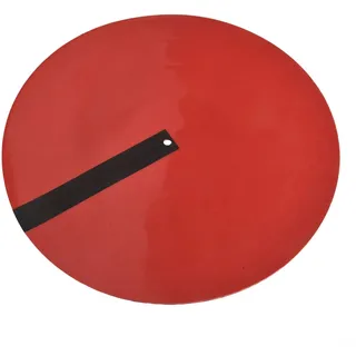 HOHOVYVY Plattentellerauflage,Anti-Vibration Silikon Pad Gummi Für LP Vinyl Schallplatte Plattenspieler Plattform Matte(Red)