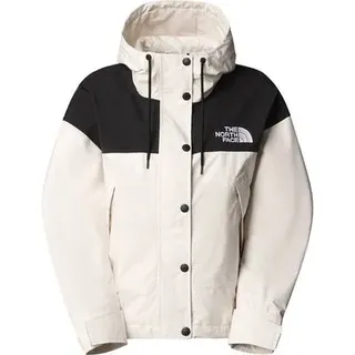 The North Face Regenjacke Damen Pink/Weiß Dune/TNF Black XL