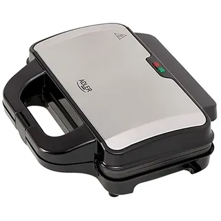 Adler AD 3043 XXL Sandwichmaker - 1300 W, Schwarz, (AD 3043)