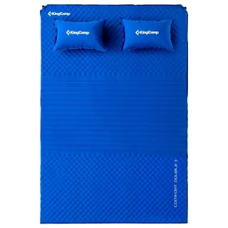 KingCamp 2 Personen Isomatte Comfort Double II Camping Doppel Luft Bett Matratze Farbe: Royal Blue