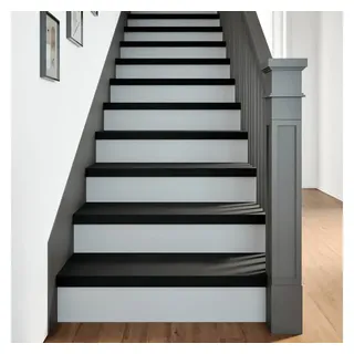 vidaXL Treppenstufen 2 Stk. Dunkelbraun 70x30x2 cm Massivholz Eiche