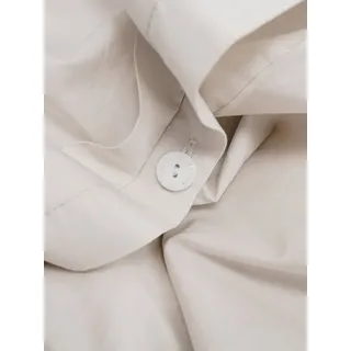 Erlich Textil Bettbezug FINN, (1 St) beige 200 cm x 220 cm