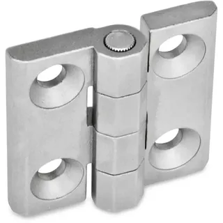 ganter norm 237-NI-60-60-A-GS Edelstahl-Scharniere