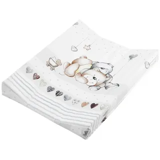 Julius Zöllner Wickelauflage Julius Zöllner 2-Keil Mulde Folie Schmusebär in 60 cm x 71 cm