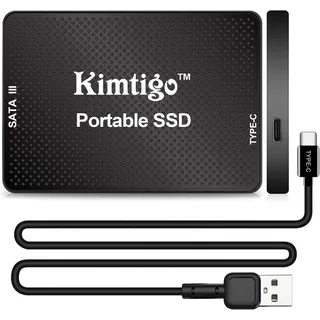 kimtigo 6,35 cm interne SSD 1 TB Mehrzweck-Solid-State-Laufwerk mit Typ-C-USB-C-Schnittstelle und SATA III-Schnittstelle für Laptop, Desktop, Gaming, Büro