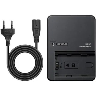 Camulti BC-QZ1 Z-Serie 8,4 V 1,6 A Schnellladegerät für Sony NP-FZ100 Akku | 150 Minuten Schnellladung | kompatibel mit Sony A7III, A7IV, A6600, A9, A9R, A9S, A9II, A7C, A7S, A7SIII, A7RIII, A7RIV