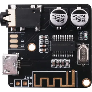 TsoLay BT5.0 Audio MP3 Bluetooth Audio Decoder Board Verlust Freie Auto Lautsprecher Audio VerstäRker Platine DIY Audio Receiver Schwarz, 500018005A1
