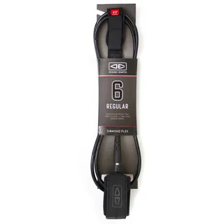 OCEAN EARTH REGULAR MOULDED Leash 2025 black - 7,0