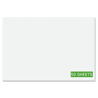 Sigel Schreibunterlage blanko, 50 Blatt