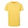 Herren T-Shirt Rundhals gelb 4XL